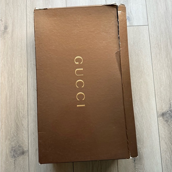 Gucci Beige GG Canvas Monogram Heeled Boots. Size 36 B. Good condition - Picture 16 of 16